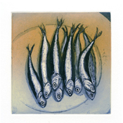 Anchovies, orange variation